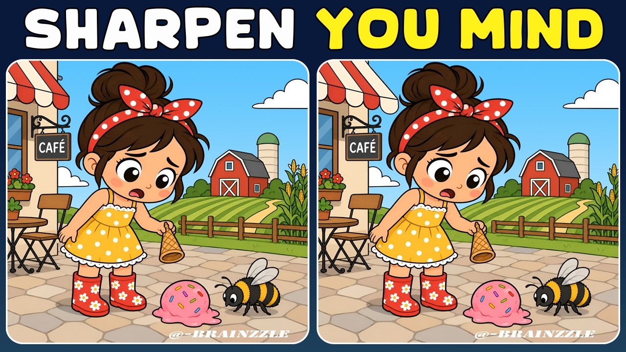 Brain Training Spot the Difference] You'll be put to the test by