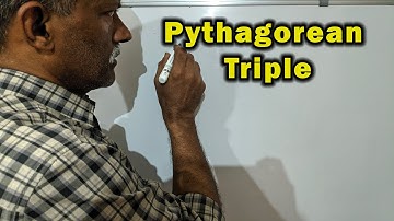 Which Of The Following Is Not A Pythagorean Triple ? Maths Questions And Problem Solving.