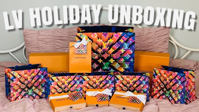 Louis Vuitton Christmas Animation Unboxing with New Limited