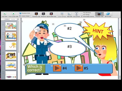 Erstellen eines interaktiven PowerPoint aus einer Vorlage