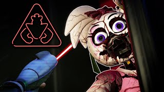GLAMROCK CHICA GETS THE SQUISH... - Five Nights at Freddy's: Security Breach Part 5