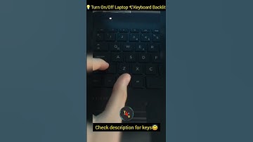 How To Turn On/Off Laptop Keyboard Backlit|Laptop कीबोर्ड की लाइट कैसे चालू करे|#shorts #shortvideo