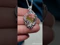 🌺🩷Elysium🌿 ocean jasper sterling silver handmade wire wrapped pendant necklace