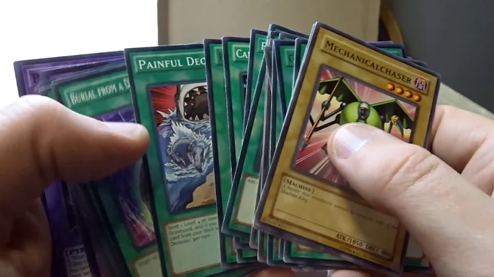 ASMR Gum Chewing, Mouth Sounds, and Card Sorting. No Talking