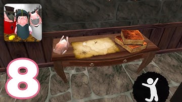 Piggy Doctor Neighbor Escape Gameplay Level 8