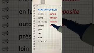 Learn English with me #anglaisfacile #anglais