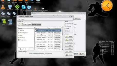 Change Desktop Appearance in Puppy Linux