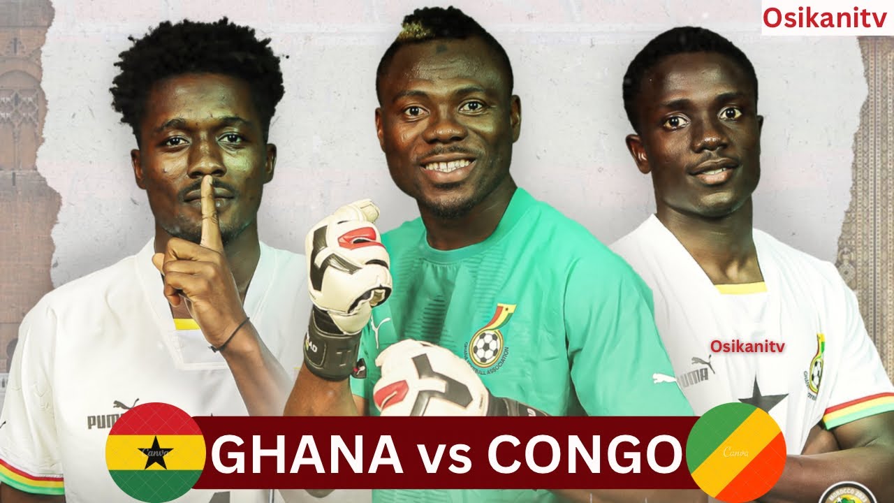 GHANA vs CONGO🇬🇭🇨🇬 Afcon 2023 Matchday Live🔴Coach Names Final Squad