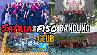 SATRIA FU BANDUNG CLUB ANNIVERSARY YANG KE 6 TAHUN || MOTOVLOG INDONESIA