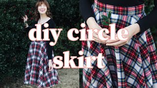 DIY Circle Skirt: Pattern Making & Sewing Tutorial
