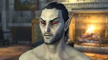 ESO Character Creation | Rugged Male Dark Elf