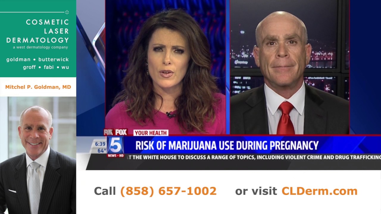 Banner for Dr. Goldman on Marijuana Use During Pregnancy on Fox News
