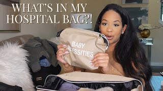 WHAT'S IN MY HOSPITAL BAG 2023| What to pack for labor & delivery!