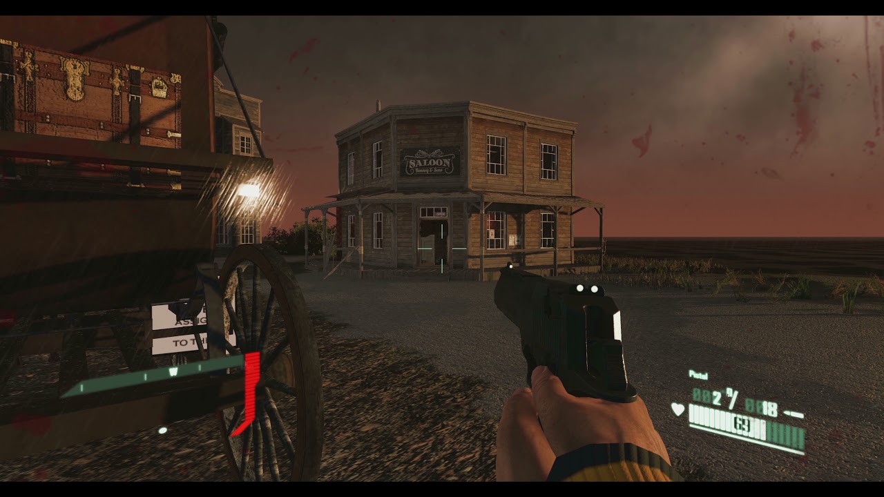 Cryenginesdk game editor making Western town.