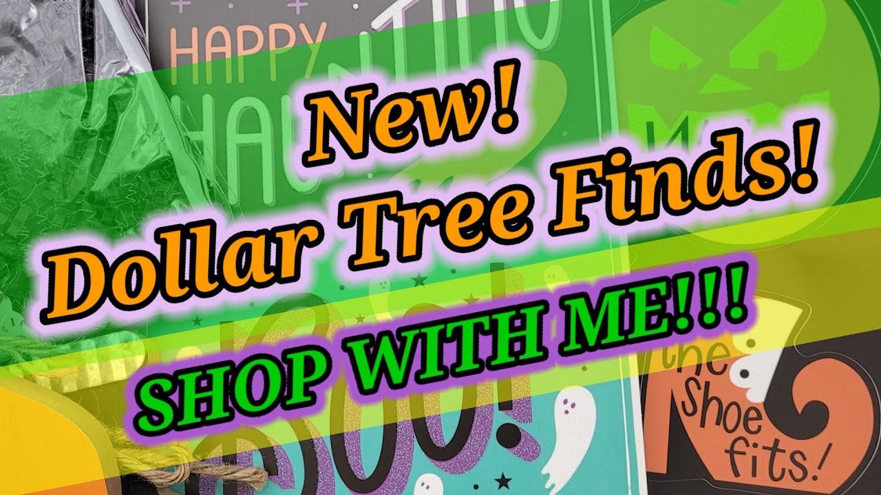 SHOP WITH ME!! Dollar Tree!!! YouTube
