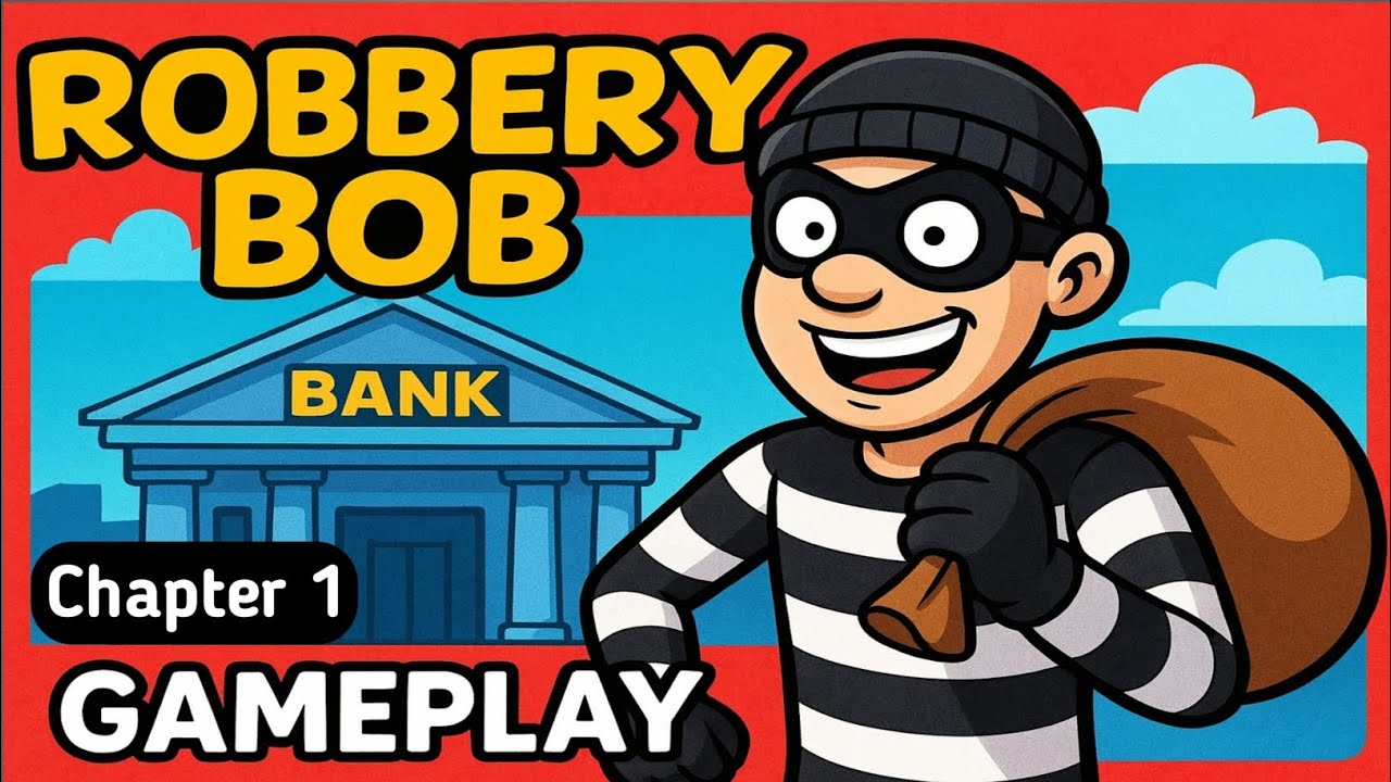 I Tried to Steal Everything in Robbery Bob 😱 | Funniest Stealth Game Ever!