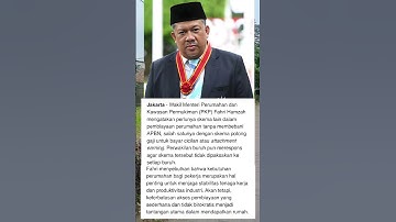 POTONG GAJI!!! Fahri Hamzah usul agar buruh langsung potong gaji untuk KPR #dprri #prabowo #viral