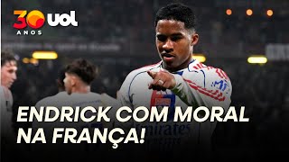 Queridinho Do Lyon? Franceses Rasgam Elogios E Compram Camisa De Endrick No Estádio