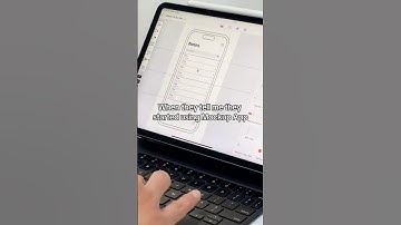 When designers tell me that they started using Mockup - UI/UX Design app 🤩 #mockup
