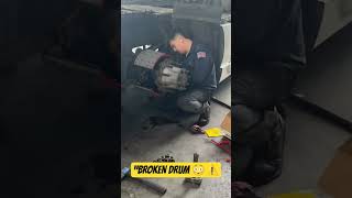 “Brake Sound Saved My Life… Found a BROKEN Drum 😳🚛