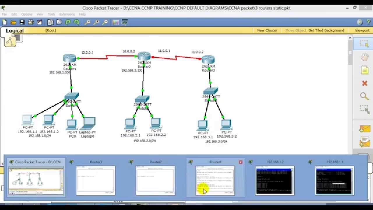 CCNA Routing & Switching :Troubleshooting Basic Routing - YouTube