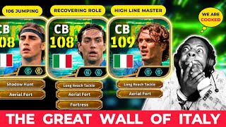 THE GREAT WALL OF ITALY 🧱‼️PRIME ITALIAN DEFENCE PACK IS FINALLY HERE🔥😭| #efootball  screenshot 1