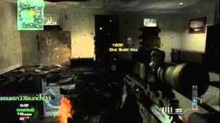 CoD Mw3 Test / Killstreak Quick Scoping