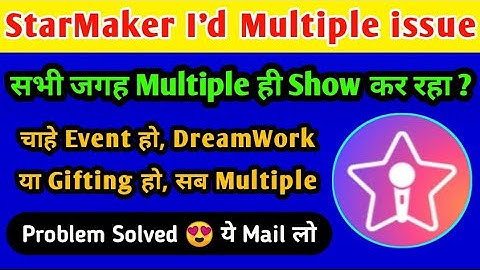 Multiple Account problem solve|| How to creat account starmaker without multiple account|| SM Tricks