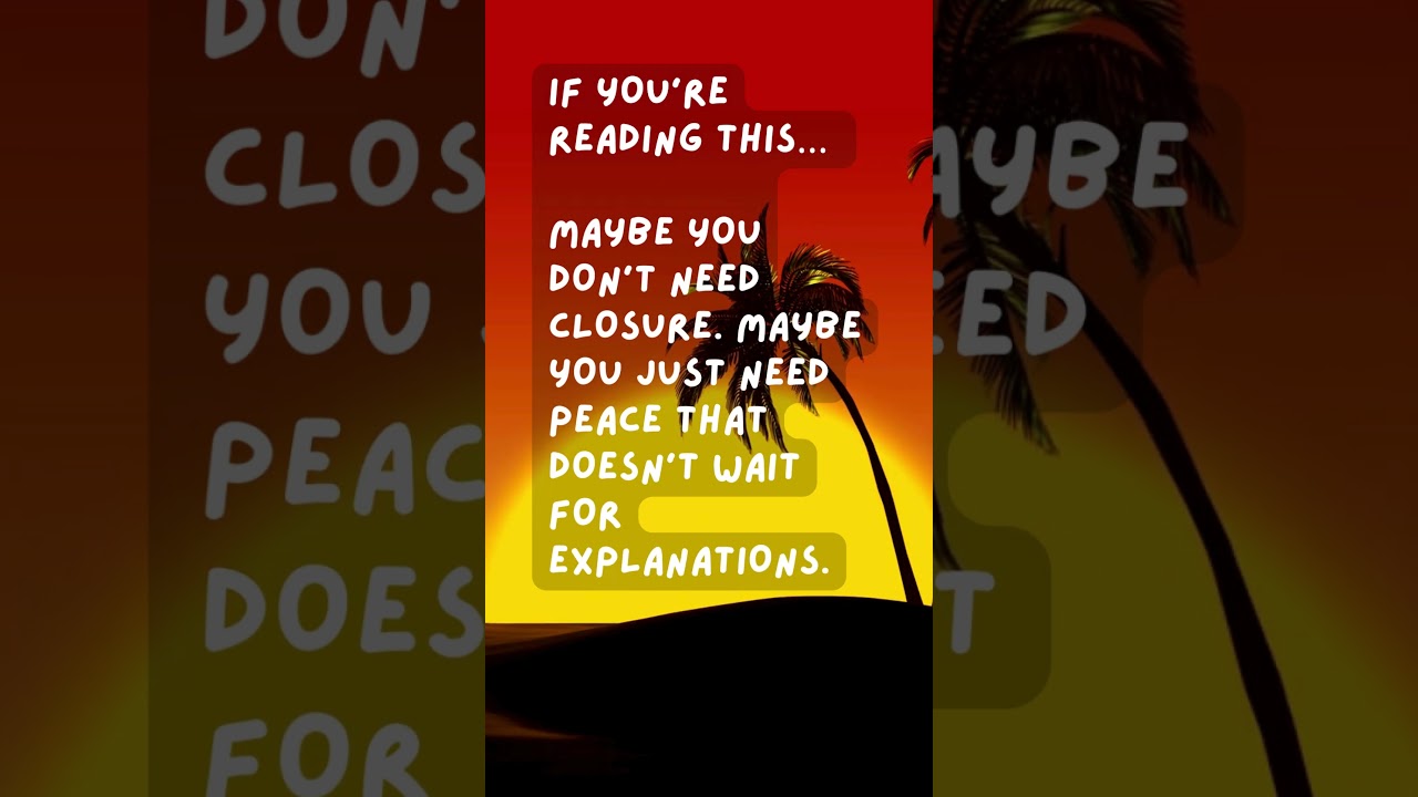 Still Waiting for Closure? 🕊️ | John 