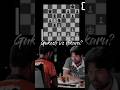 The world Championship Gukesh VS The King Of Blitz Chess Hikaru🔥 #chess #ajedrez #edit #hikaru #fyp
