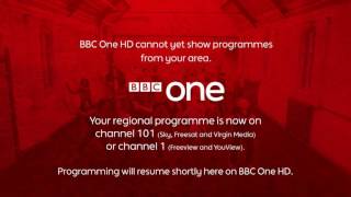 BBC One HD Regional News Filler w/o Countdown - 2017-2021 - 1080p HD
