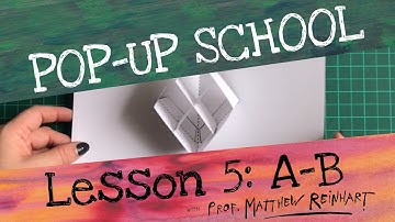 Pop-Up School with Matthew Reinhart: Lesson 5: Layer Box Closed and a Filled V-fold Box