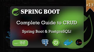 Build Powerful CRUD Applications with Spring Boot| Spring Boot | IntelliJ Idea