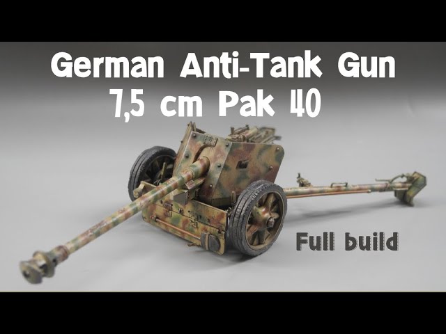MiniArt - Maquette Canon German 7.5cm Anti-Tank Gun Pak 40. Mid Prod. with Field Artillery Crew 35400| 1:35 Maquette Char Promo MiniArt - Maquette Canon German 7.5cm Anti-Tank Gun Pak 40. Mid Prod. with Field Artillery Crew 35400| 1:35 Maquette Char Promo