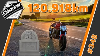 Das wars mit der Diva | 120.918km - Ducati Monster 821 | #348