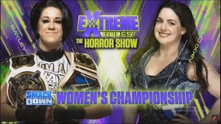 Bayley vs. Nikki Cross - WWE EXTREME RULES 2020 [Promo Official]