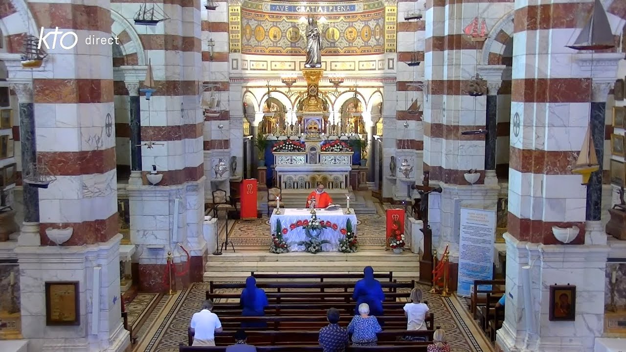 Messe à Notre-Dame de la Garde du 14 août 2023 - YouTube
