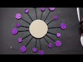 2 beautiful wall decor craft/DIY ideas/best out of waste