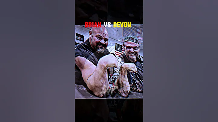 💪Levan Saginashvili VS 🗿Brian Shaw - Forearm Comparision 🥶| #armwrestling #edit #levansaginashvili