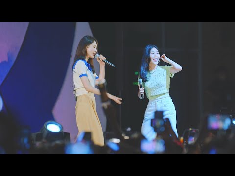 랩하는 다비치 @220901 <strong>경성대</strong>