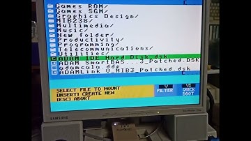 Booting T-DOS and CP/m from a  physical  hard drive using the Fujinet