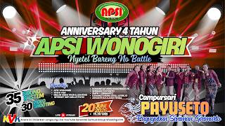 LIVE EVENT ANNIVERSARY KE 4 TAHUN APSI CABANG KABUPATEN WONOGIRI TAHUN 2026