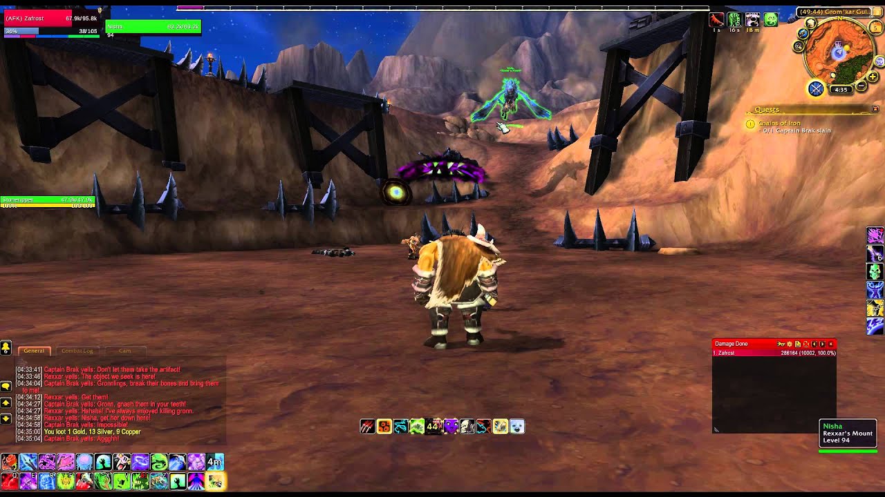 Chains of Iron WoW In the Land of Giants