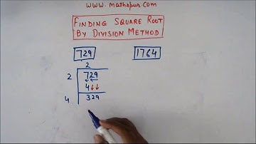 Finding Square root by division method (part 1)