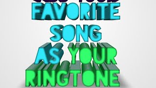 how to add your favorite song as your ringtone for every device screenshot 5