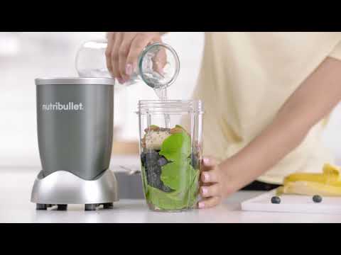 Miniatura del video del prodotto NUTRIBULLET - Frullatore NB606DG Personal Blender Original 600-Dark Grey