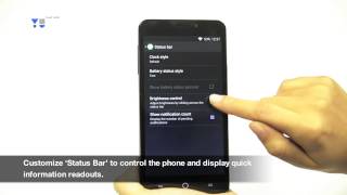 How To Personalise The Status Bar On Yureka