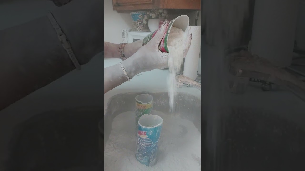 ASMR Powder Play 💚💙- 3 Cans & DUST Bucket *DUST STORM* 💨💨💨💨💨💨💨💨💨