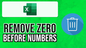 How to REMOVE ZERO Before Numbers in EXCEL 2024 | Fix Leading Zeros in Excel