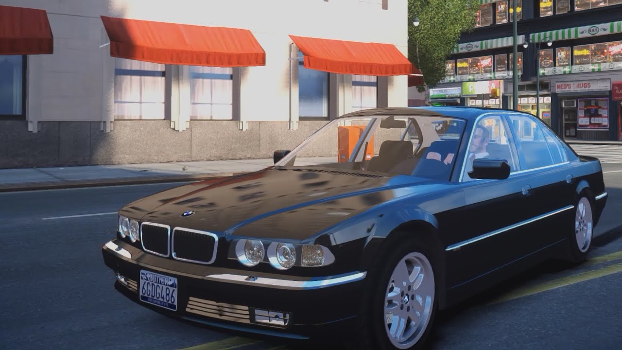 Bmw e38 gta 4
